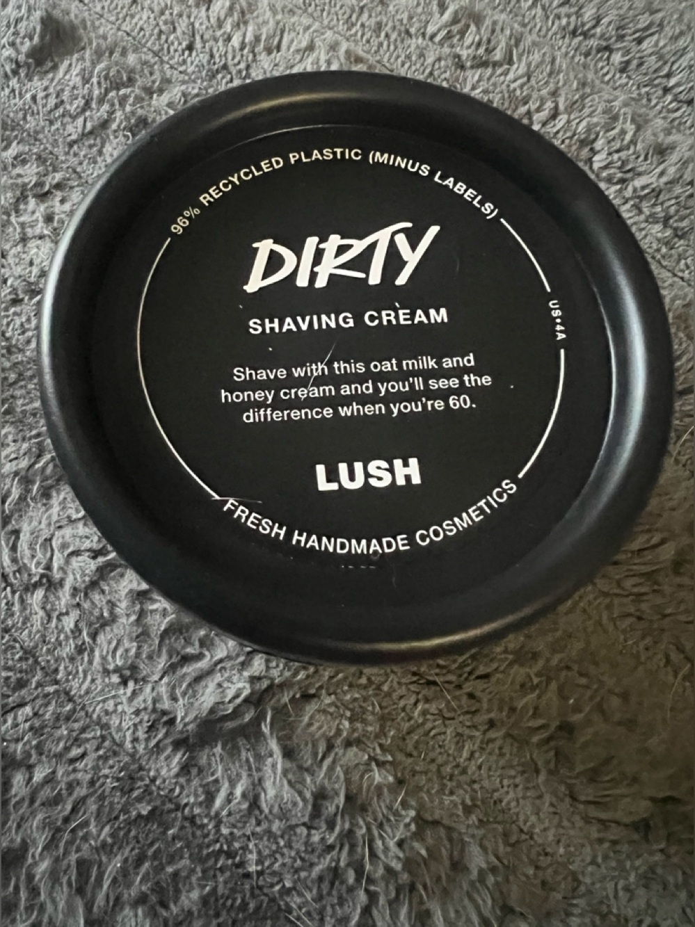 LUSH DIRTY SHAVING CREAM 1.7 oz BRAND NEW GIFT ITEM EXCLUSIVE
